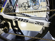 LOOK 2019 ROADBIKE 785 HUEZ ZED2 FRAME SET PROTEAM WHITE GLOSSY CHAINSTAY（ルック 2019年モデル ヒュエズ アールエス ロードバイク プロチームホワイトグロッシー）