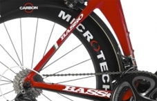 BASSO 2014 TRIATHLON TIMETRIAL TT BIKE KONOS BACK（バッソ トライアスロン タイムトライアルバイク コノス サイズ バック部）