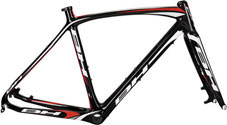 BH 2014 CYCLOCROSS BIKE RX TEAM FRAME SET MATTE BLACK RED/WHITE LINE COLOR（ビーエイチ 2014年モデル シクロクロス バイク アールエックス チーム フレームセット マットブラックレッドホワイトライン カラー）
