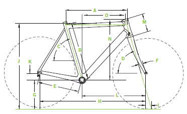 CANONDALE 2015 SUPERSIX EVO HI-MOD Di2 FRAME SET SIZE GEOMETRY 1（キャノンデール 2015年 スーパーシックス エボ ハイモッド 電動コンポ フレームセット サイズ ジオメトリー）