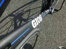 GIOS 2015 TORNADO SHIMANO 105 DOWNTUBE（ジオス 2015年モデル トルナード シマノ105 ダウンチューブ）