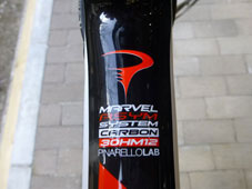 PINARELLO 2014 ROADBIKE MARVEL 30.12 THINK2 T2 SHIMANO ULTEGRA SPECIAL VERSION 11s 810 BLACK WHITE RED COLOR LAVEL MARK（ピナレロ 2014年モデル ロードバイク マーベル シマノ アルテグラ スペシャル仕様車 11スピード 完成車 ブラック ホワイト レッド カラー マーク）