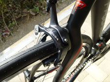 PINARELLO 2013 ROADBIKE FP QUATTRO SHIMANO ULTEGRA Di2 10speed 712 CARBON RED COLOR BRAKE CALIPER BR-6700（ピナレロ ロードバイク 2013年モデル エフピー クアトロ シマノ アルテグラ 電動 10スピード 完成車 カーボンレッド カラー ブレーキ キャリパー)