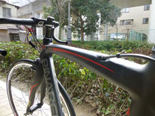 PINARELLO 2013 ROADBIKE FP QUATTRO SHIMANO ULTEGRA Di2 10speed 712 CARBON RED COLOR TOPTUBE SIDE（ピナレロ ロードバイク 2013年モデル エフピー クアトロ シマノ アルテグラ 電動 10スピード 完成車 カーボンレッド カラー トップチューブ サイド)