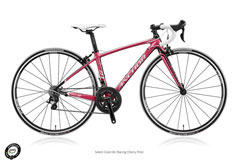 ANCHOR 2015 ROADBIKE RL8W FRAME SET　WOMAN LADY S6 RACING CHERRY PINK COLOR（アンカー 2015年モデル ロードバイク フレーム セット 女性用 レーシング チェリー ピンク カラー）
