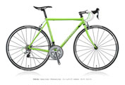 ANCHOR 2015 ROADBIKE RNC3 EQUIPE PD COLOR VIVID LIME（アンカー 2015年モデル ロードバイク エキップ ビビッドライム カラー）