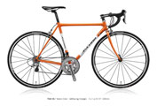 ANCHOR 2015 ROADBIKE RNC7 FRAME SET EQUIPE QB COLOR Racing Orange（アンカー 2015年モデル ロードバイク フレームセット レーシングオレンジ カラー）