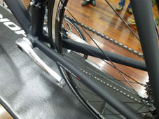 ANCHOR 2015 ROADBIKE RA6 SPORT LB MATTE BLACK COLOR CHIANSTAY（アンカー 2015年モデル ロードバイク スポーツ マットブラックカラー チェーンステイ）