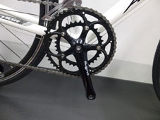 ANCHOR 2015 ROADBIKE RFA3 EX WHITE & BLACK COLOR SUGINO XD2D CRANK SET（アンカー 2015年モデル ロードバイク イーエックス ホワイト アンド ブラック カラー スギノ クランク セット）