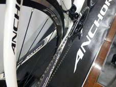 ANCHOR 2015 ROADBIKE RFA5 EQUIPE RACING WHITE COLOR CHAINSTAY（アンカー 2015年モデル ロードバイク エキップ レーシングホワイト カラー チェーンステイ）