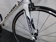 ANCHOR 2015 ROADBIKE RFA5 EQUIPE RACING WHITE COLOR FRONT FPRK（アンカー 2015年モデル ロードバイク エキップ レーシングホワイト カラー フロントフォーク）