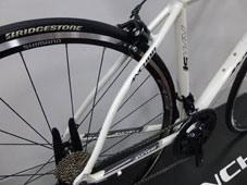 ANCHOR 2015 ROADBIKE RFA5 EQUIPE RACING WHITE COLOR SEATSTAY（アンカー 2015年モデル ロードバイク エキップ レーシングホワイト カラー シートステイ）