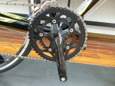ANCHOR 2015 ROADBIKE RFA5 EX BLACK & YELLOW COLOR SHIMANO SORA CRANK SET（アンカー 2015年モデル ロードバイク イーエックス ブラック アンド イエロー カラー シマノ ソラ クランク セット）