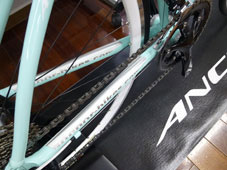 ANCHOR 2015 ROADBIKE RFA5W EX WOMEN LADY RACING MINT COLOR CHAINSTAY（アンカー 2015年モデル ロードバイク イーエックス ウーマン レディー 女性用  レーシング ミント カラー チェーンステイ）