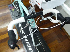 ANCHOR 2015 ROADBIKE RFA5W EX WOMEN LADY RACING MINT COLOR NITTO HANDLE STEM（アンカー 2015年モデル ロードバイク イーエックス ウーマン レディー 女性用  レーシング ミント カラー 日東 ハンドル ステム）