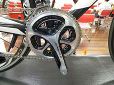 ANCHOR 2015 ROADBIKE RIS9 DURAACE GA RACING RED COLOR CRANK SET（アンカー 2015年モデル ロードバイク デュラエース レーシングレッド カラー クランク セット）