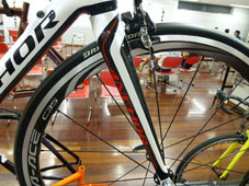 ANCHOR 2015 ROADBIKE RIS9 FRAME SET GA RACING RED COLOR FRONT FORK（アンカー 2015年モデル ロードバイク フレームセット レーシングレッド カラー フロントフォーク）
