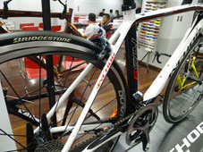 ANCHOR 2015 ROADBIKE RIS9 FRAME SET GA RACING RED COLOR SEATSTAY（アンカー 2015年モデル ロードバイク フレームセット レーシングレッド カラー シートステイ）