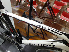 ANCHOR 2015 ROADBIKE RIS9 FRAME SET GA RACING RED COLOR TOPTUBE（アンカー 2015年モデル ロードバイク フレームセット レーシングレッド カラー トップチューブ）