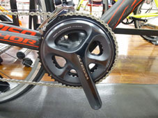 ANCHOR 2015 ROADBIKE RIS9 ELITE GD SPECIAL EDITION CARBON CLACK RACING RED ULTEGRA CRANK SET（アンカー 2015年モデル ロードバイク エリート スペシャルエディション カーボンブラック カラー アルテグラ クランク セット）