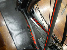ANCHOR 2015 ROADBIKE RIS9 ELITE GD SPECIAL EDITION CARBON CLACK RACING RED CHAINSTAY（アンカー 2015年モデル ロードバイク エリート スペシャルエディション カーボンブラック カラー チェーンステイ）