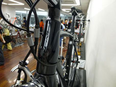 ANCHOR 2015 ROADBIKE RL8 DURAACE S4 RACING BLACK COLOR HEADTUBE（アンカー 2015年モデル ロードバイク デュラエース レーシングブラック カラー ヘッドチューブ）