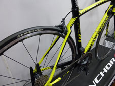 ANCHOR 2015 ROADBIKE RL8 FRAME SET S1 RACING NEON YELLOW COLOR SEATSTAY（アンカー 2015年モデル ロードバイク フレームセット レーシングネオンイエロー カラー シートステイ）