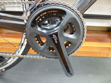 ANCHOR 2015 ROADBIKE RL8 EPSE RACING BLACK COLOR Shimano CRANK SET（アンカー 2015年モデル ロードバイク イーピーエスイー レーシングブラック カラー シマノ 105 クランク セット）
