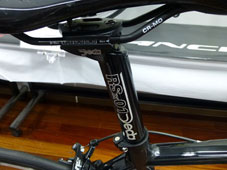 ANCHOR 2015 ROADBIKE RL8 EPSE RACING BLACK COLOR DEDA SEATPOST（アンカー 2015年モデル ロードバイク イーピーエスイー レーシングブラック カラー デダ シートポスト）