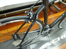 ANCHOR 2015 ROADBIKE RL8 EPSE RACING BLACK COLOR SEATSTAY（アンカー 2015年モデル ロードバイク イーピーエスイー レーシングブラック カラー シートステイ）