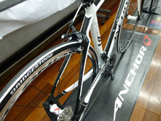 ANCHOR 2015 ROADBIKE RL8 FRAME SET RACING WHITE COLOR SEATSTAY（アンカー 2015年モデル ロードバイク フレームセット レーシングホワイト カラー シートステイ）