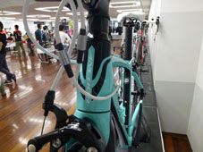 ANCHOR 2015 ROADBIKE RL8W WOMEN LADY FRAME SET RACING MINT COLOR HEADTUBE（アンカー 2015年モデル ロードバイクウーマン レディー 女性用 フレーム セット レーシングミント カラー ヘッドチューブ）