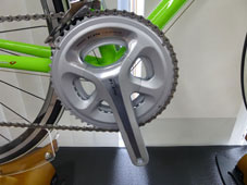ANCHOR 2015 ROADBIKE RNC3 EQUIPE PD COLOR VIVID LIME SHIMANO 105 CRANK（アンカー 2015年モデル ロードバイク エキップ ビビッドライム  カラー クランクセット）