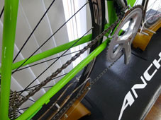 ANCHOR 2015 ROADBIKE RNC3 EQUIPE PD COLOR VIVID LIME SEATSTAY（アンカー 2015年モデル ロードバイク フレームセット ビビッドライム  カラー シートステイ）