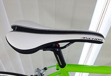 ANCHOR 2015 ROADBIKE RNC3 EQUIPE PD COLOR VIVID LIME SADDLE SEATPOST（アンカー 2015年モデル ロードバイク エキップ ビビッドライム  カラー サドル シートポスト）