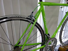 ANCHOR 2015 ROADBIKE RNC3 FRAME SET PD COLOR VIVID LIME SEATSTAY（アンカー 2015年モデル ロードバイク フレームセット ビビッドライム  カラー シートステイ）