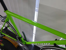 ANCHOR 2015 ROADBIKE RNC3 FRAME SET PD COLOR VIVID LIME TOPTUBE（アンカー 2015年モデル ロードバイク フレームセット ビビッドライム カラー トップチューブ）