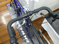 ANCHOR 2015 ROADBIKE RNC3 EX RACING BLUE COLOR HANDLE SAFTYLEVER（アンカー 2015年モデル ロードバイク イーエックス レーシングブルー  カラー 日東 ハンドル セーフティーレバー
