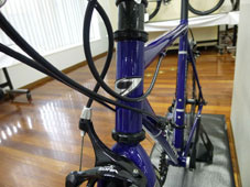 ANCHOR 2015 ROADBIKE RNC3 EX RACING BLUE COLOR HEADTUBE（アンカー 2015年モデル ロードバイク イーエックス レーシングブルー カラー ヘッドチューブ）