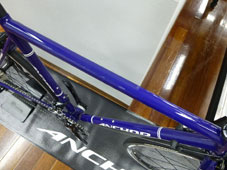 ANCHOR 2015 ROADBIKE RNC3 EX RACING BLUE COLOR TOPTUBE（アンカー 2015年モデル ロードバイク イーエックス レーシングブルー カラー トップチューブ）