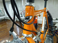 ANCHOR 2015 ROADBIKE RNC7 FRAME SET QB COLOR Racing Orange HEADTUBE（アンカー 2015年モデル ロードバイク フレームセット レーシングオレンジ カラー ヘッドチューブ）