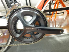 ANCHOR 2015 ROADBIKE RS8 ELITE WA RACING RED SHIMANO ULTEGRA CRANK（アンカー 2015年モデル ロードバイク エキップ エリート レーシングレッド カラー アルテグラ クランクセット）