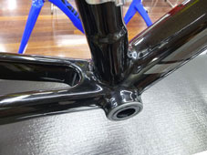 ANCHOR 2015 ROADBIKE RS8 FRAME SET EPSE RACING BLACK COLOR BB BOTTOM BRACKET（アンカー 2015年モデル ロードバイク フレームセット レーシングブラック カラー ボトムブラケット）