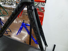 ANCHOR 2015 ROADBIKE RS8 FRAME SET RACING BLACK COLOR FRONT FORK（アンカー 2015年モデル ロードバイク フレームセット レーシングブラック カラー フロントフォーク）