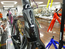 ANCHOR 2015 ROADBIKE RS8 FRAME SET RACING BLACK COLOR HEADTUBE（アンカー 2015年モデル ロードバイク フレームセット レーシングブラック カラー ヘッドチューブ）