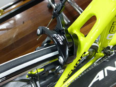 ANCHOR 2015 ROADBIKE RS8 EQUIPE YB RACING YELLOW SHIMANO 105 BRAKE（アンカー 2015年モデル ロードバイク エキップ レーシングイエロー カラー ブレーキ キャリパー）