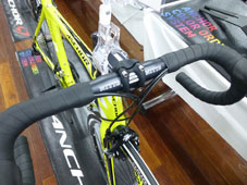 ANCHOR 2015 ROADBIKE RS8 EQUIPE YB RACING YELLOW HANDLE STEM（アンカー 2015年モデル ロードバイク エキップ レーシングイエロー カラー 日東 ハンドル ステム）