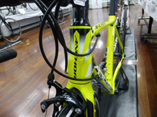 ANCHOR 2015 ROADBIKE RS8 EQUIPE RACING YELLOW COLOR HEADTUBE（アンカー 2015年モデル ロードバイク エキップ レーシングイエロー カラー ヘッドチューブ）