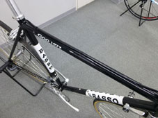 BASSO 2015 ROADBIKE GAP 1977 BLACK TOPTUBE（バッソ  2015年モデル ロードバイク ギャップ ブラック トップチューブ） 