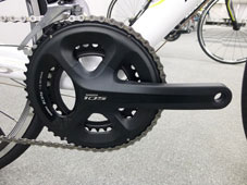 BASSO 2015 ROADBIKE MONZA SHIMANO 5800 105 11speed WHITE CRANK（バッソ  2015年モデル ロードバイク モンツァ シマノ 11スピード ホワイト クランク） 
